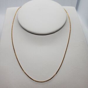 Vintage Dainty Gold Necklace